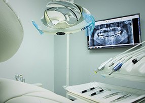 State-of-the-art dental exam room